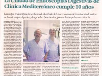 Décimo aniversario Unidad Digestivo y Endoscopias Clínica Mediterráneo