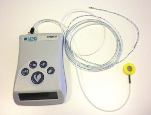 Holter de pHmetría Orion II de MMS (Netherlands) y sonda de pHmetría de dos canales de Synetics Medical (Portugal).